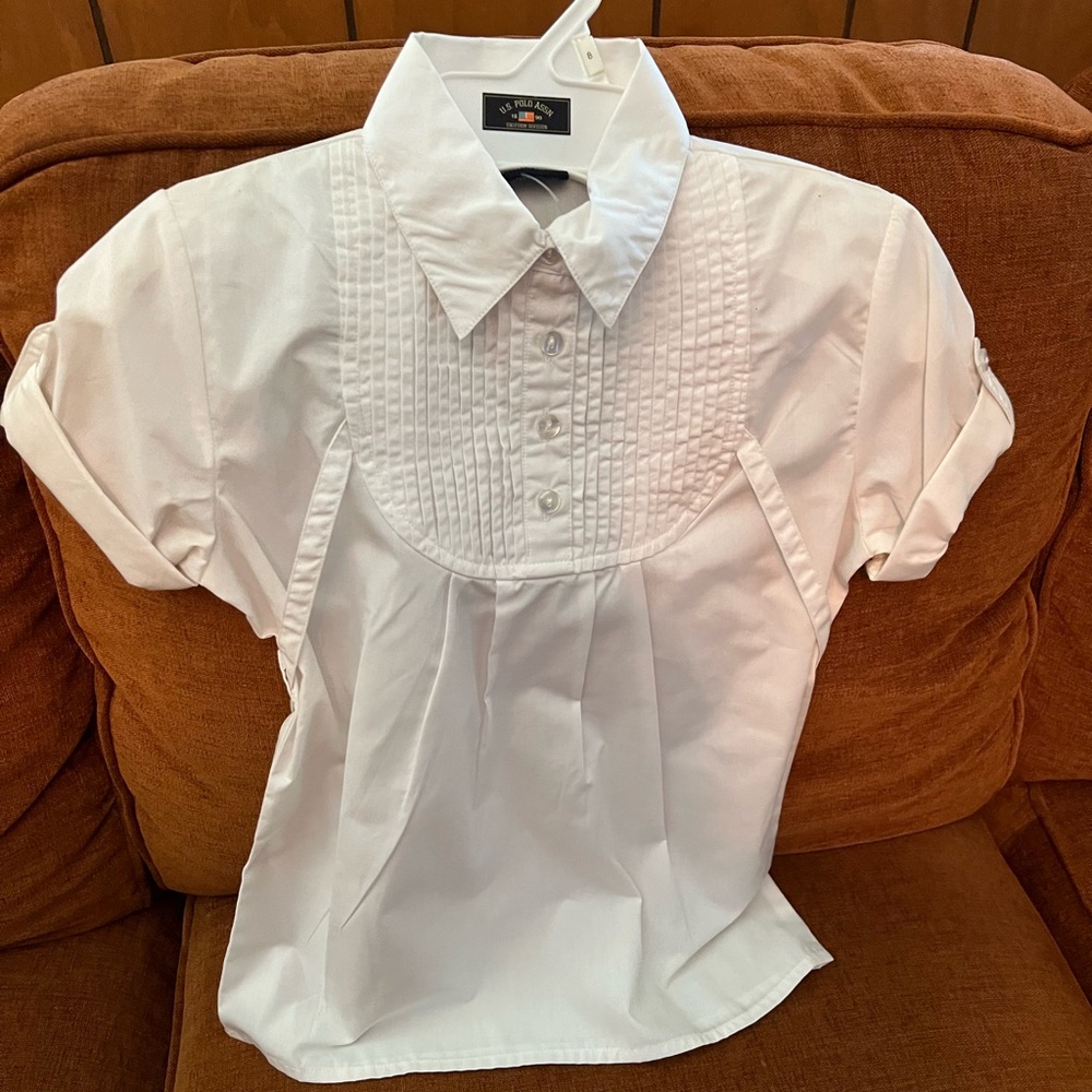 NEW!!! Girl White Blouse